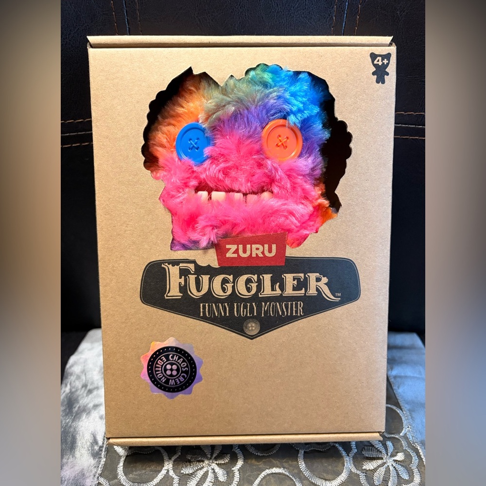 BNIB Zuru Fuggler Chaos Crew Edition - Sir Splodge A Lot - 9” Plush
